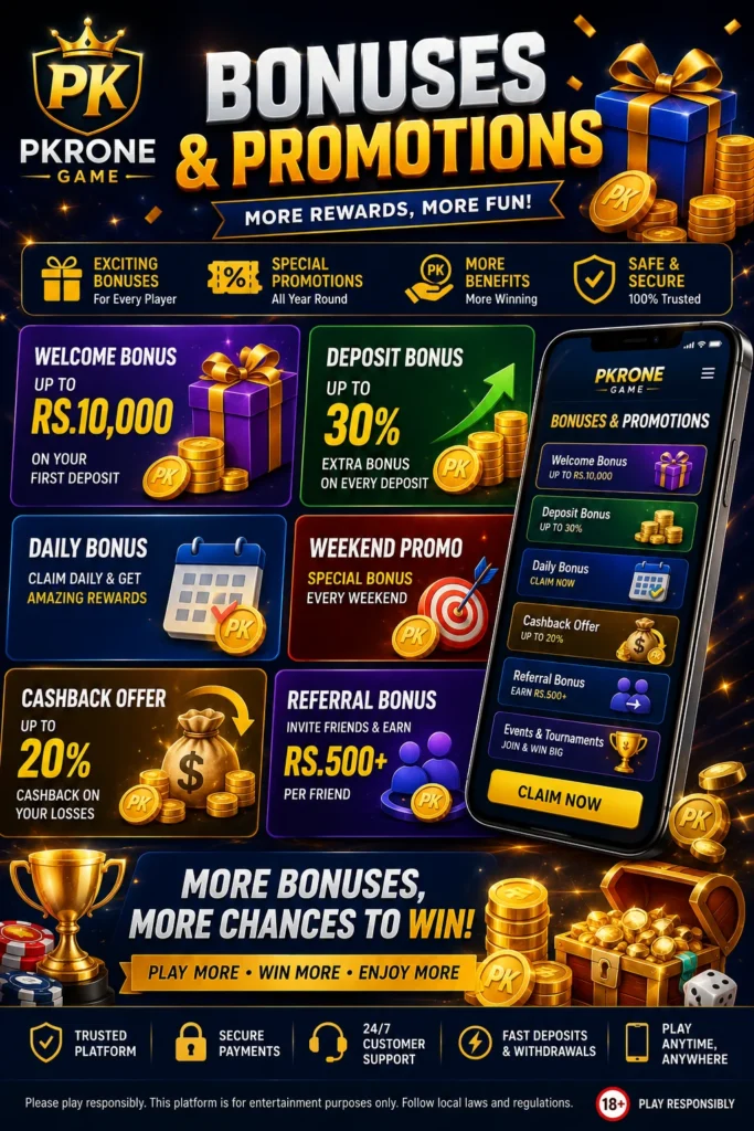 Pkrone Game promotion