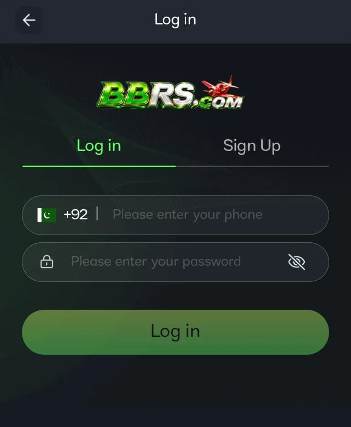 Bbrs Game register, login