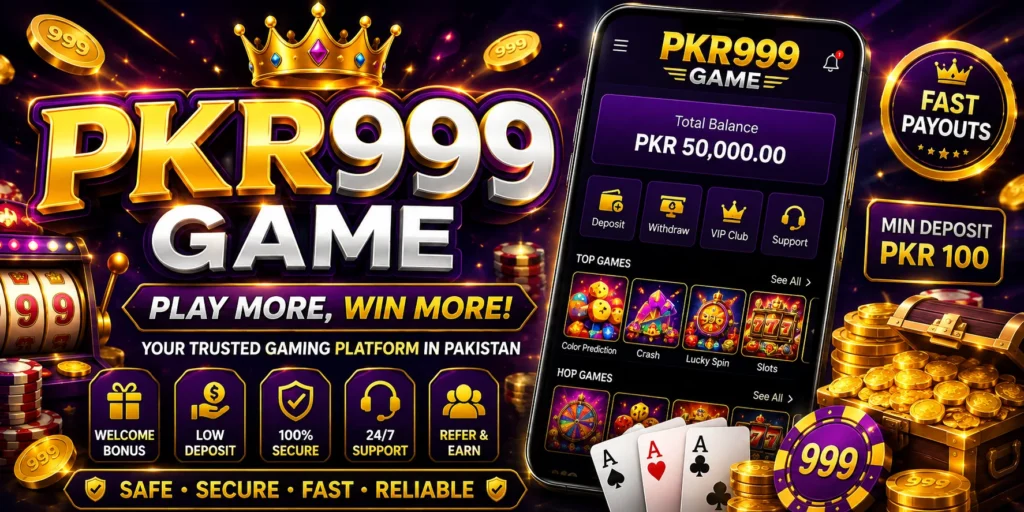 PKR999 Game interface