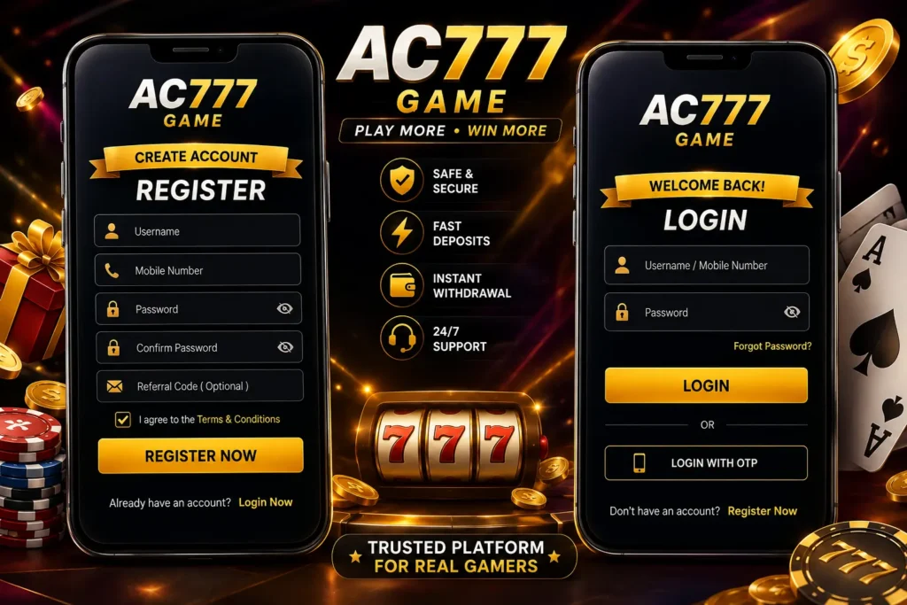 Ac 777 Game login register