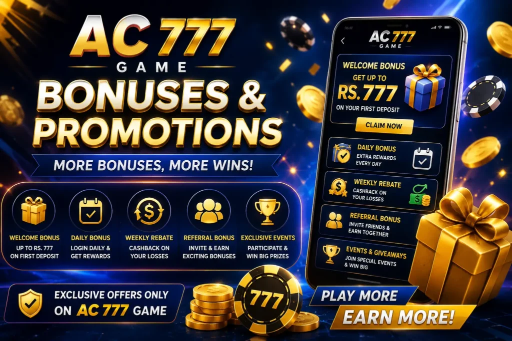 Ac 777 Game bonuses