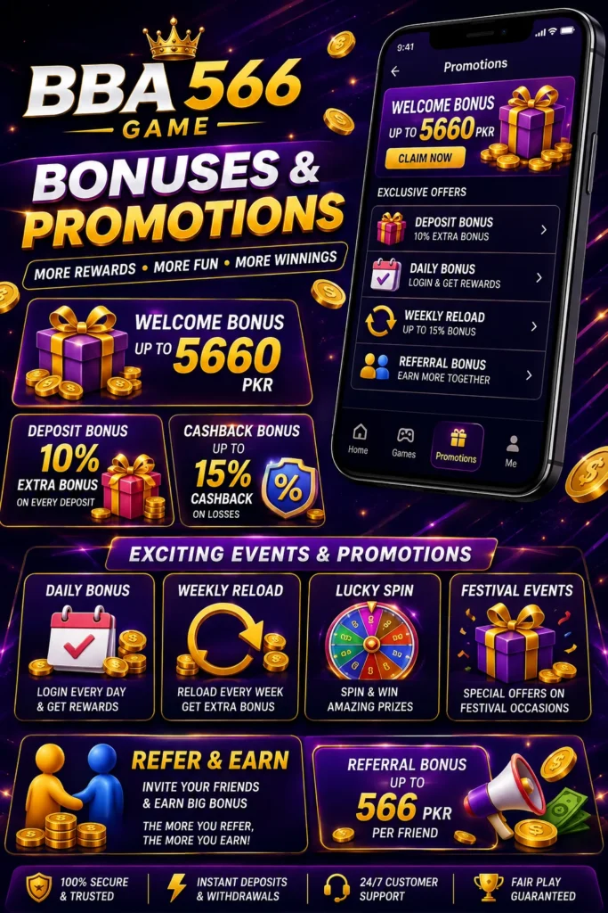 Bba 566 Game bonuses